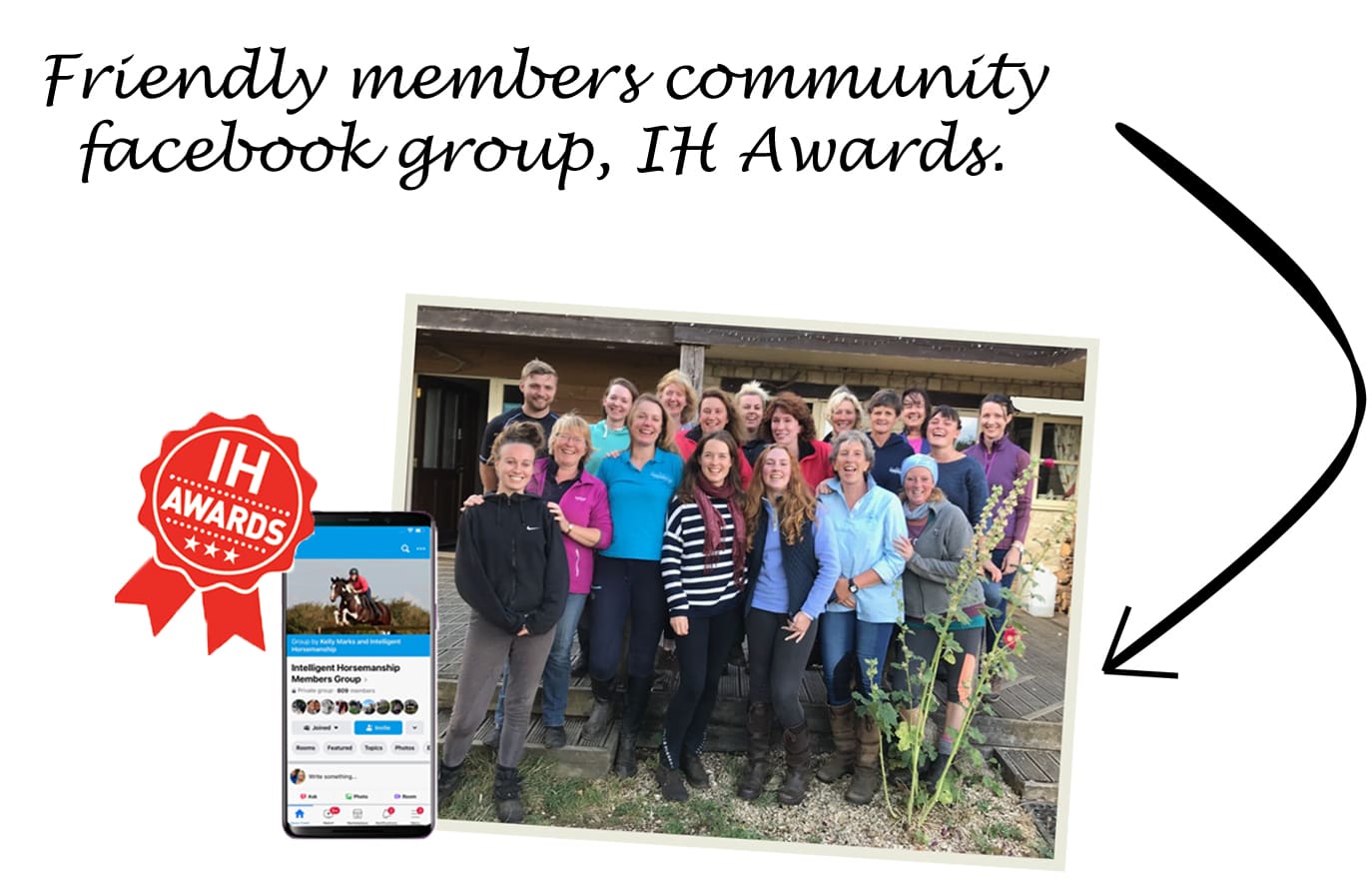 IH Equine Membership Club offers Friendly community, Facebook group & IH awards
